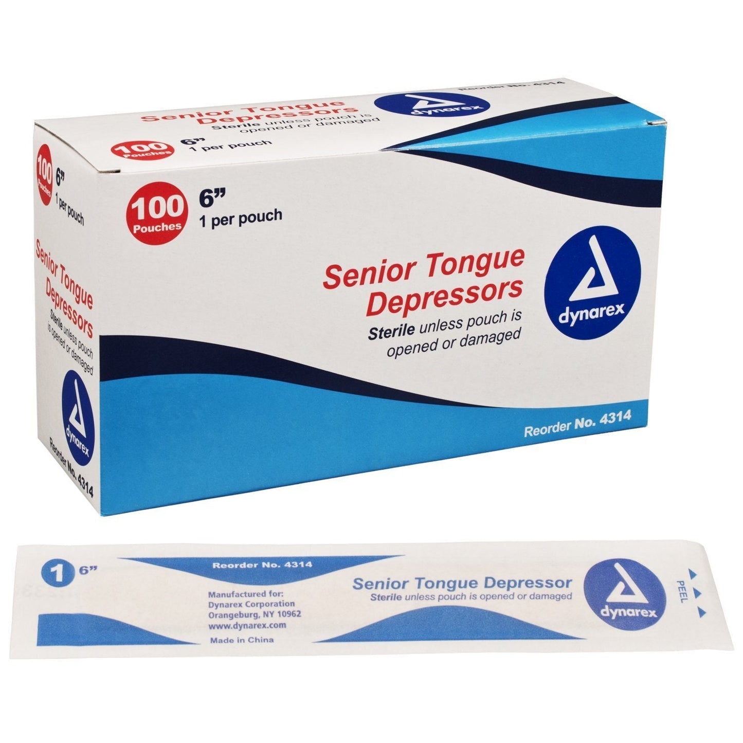Senior Tongue Depressors - 100 Count