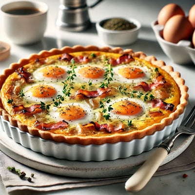 Premium Quiche Pan with Removable Bottom - 8 X 7/8"