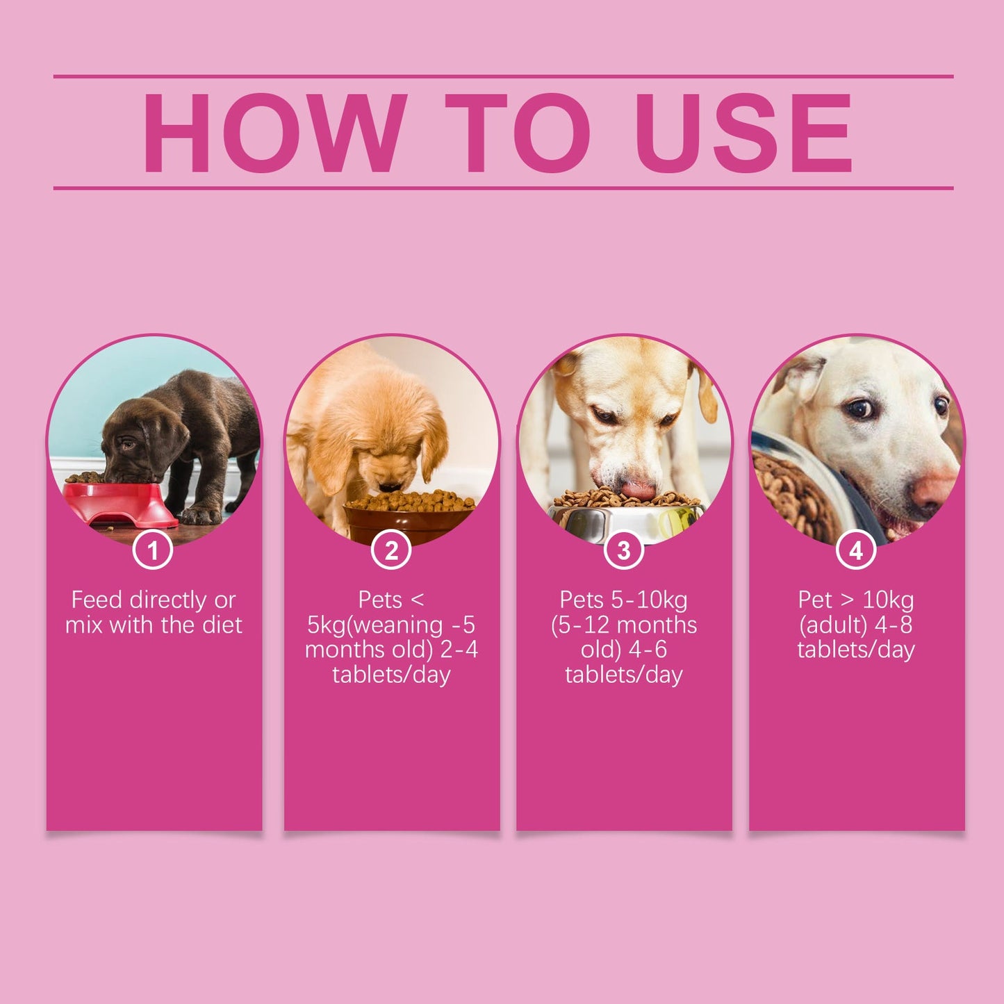 Dog Probiotic Tablets To Improve Intestinal Health, Balance Digestion And Absorption Of Pet Nutritional Supplements - Korvel
