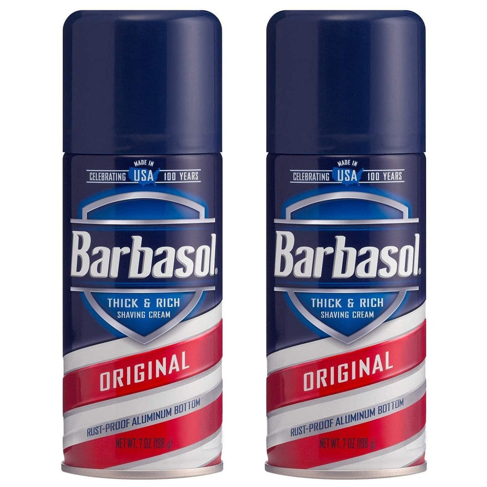 Crème à raser épaisse et riche Barbasol Original, 7 oz