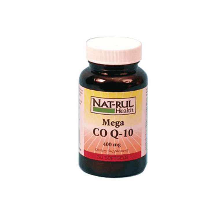 Gélules molles Mega Co-Enzyme Q-10 de Natrul Health - 400 Mg