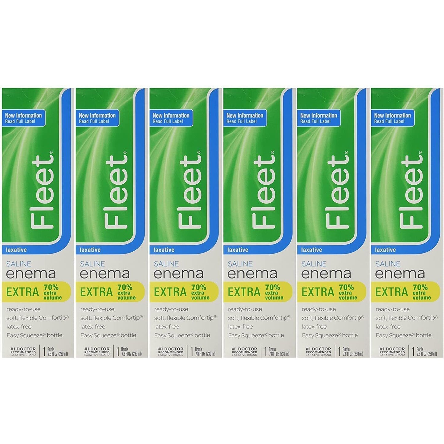 Fleet Extra Saline Enema for Adults, 7.8 Fl Oz