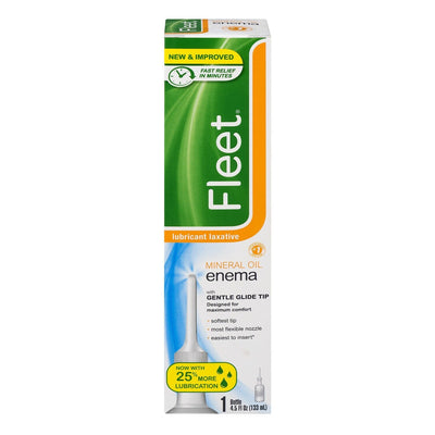 Enema d'huile minérale Fleet 4,5 oz