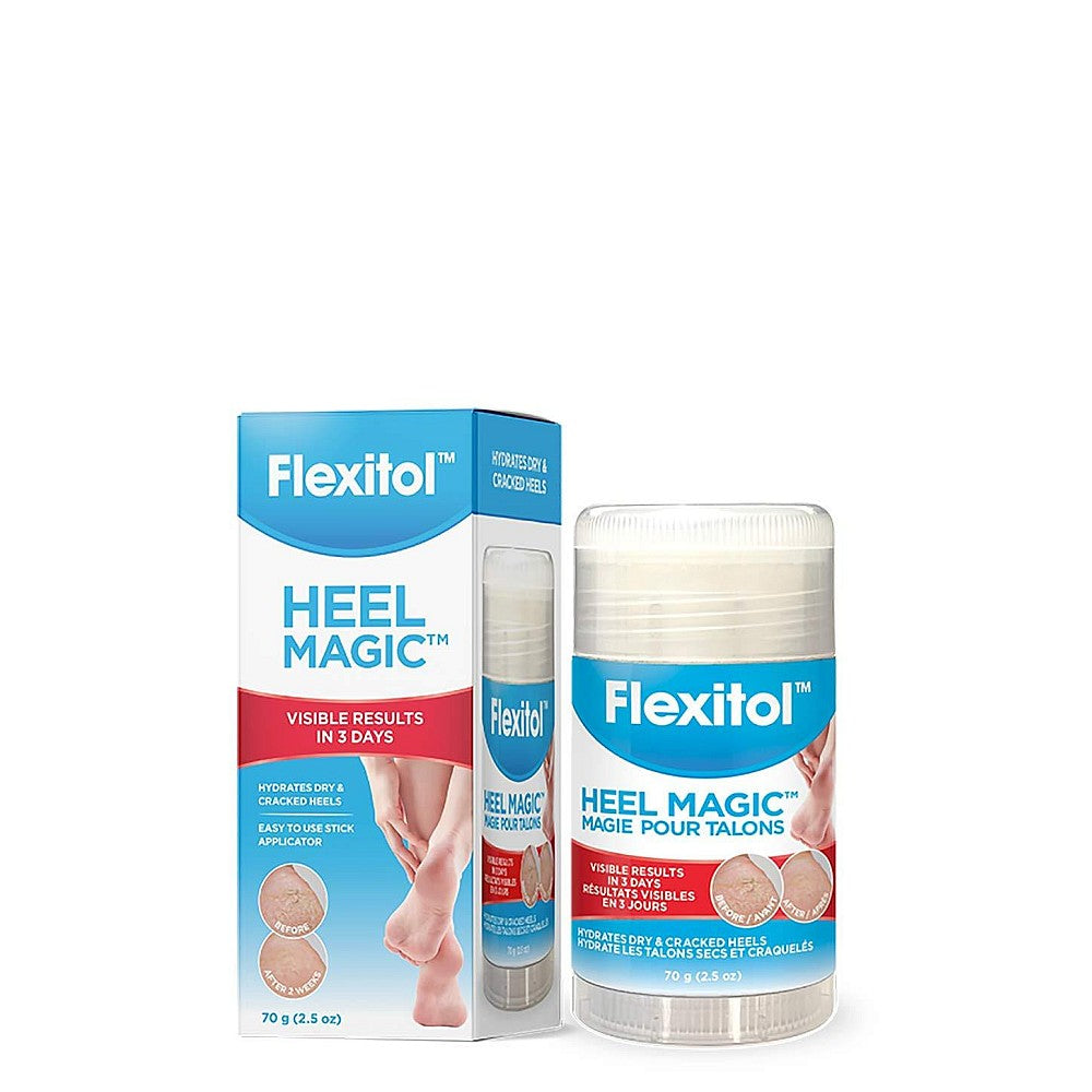 Flexitol Heel Magic Stick for Dry Skin & Rough Heels (2.5 oz)