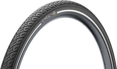 Neumático Pirelli Cycl-e DT - 700 x 47 Clincher Alambre Negro Reflectante