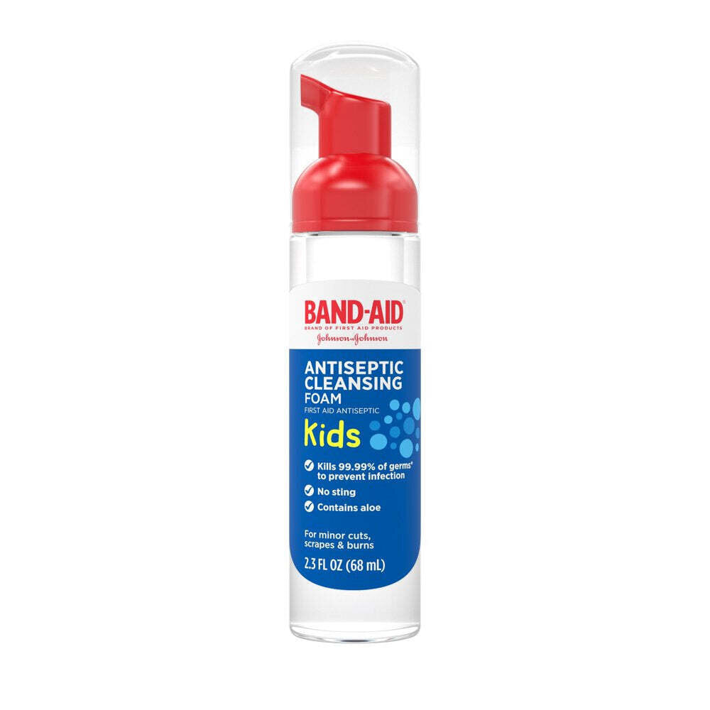 Espuma Limpiadora Antiséptica Band-Aid para Niños - 2.3 Oz