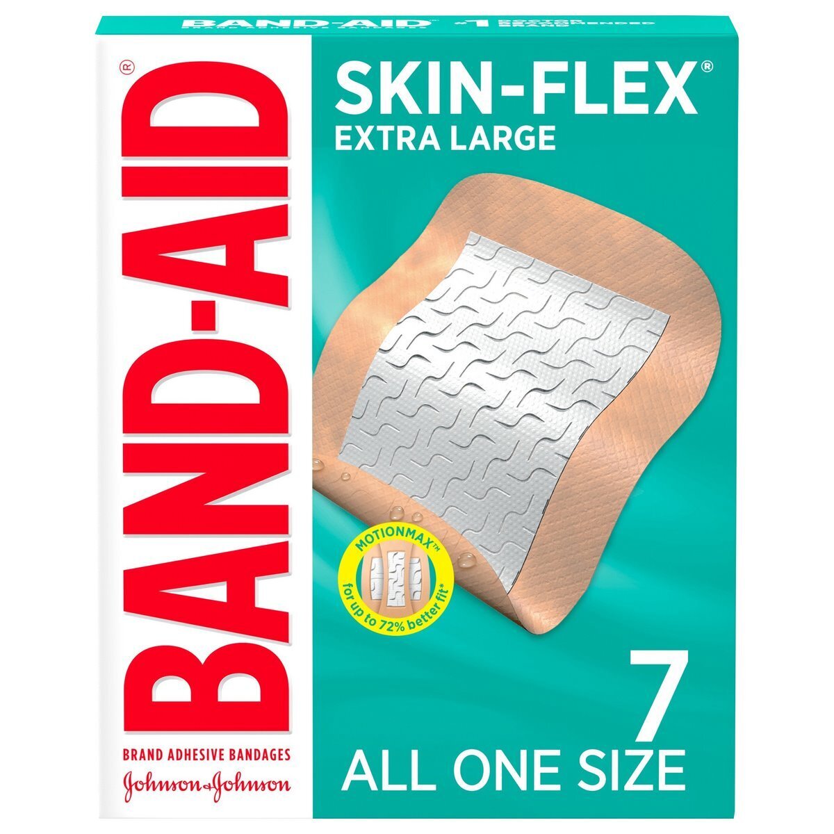 Band-Aid Skin Flex Adhesive Bandages Extra Large - 7 Count