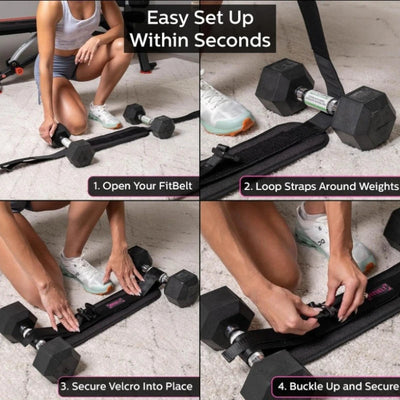 Premium Hip Bridge Weight-Bearing Training Belt