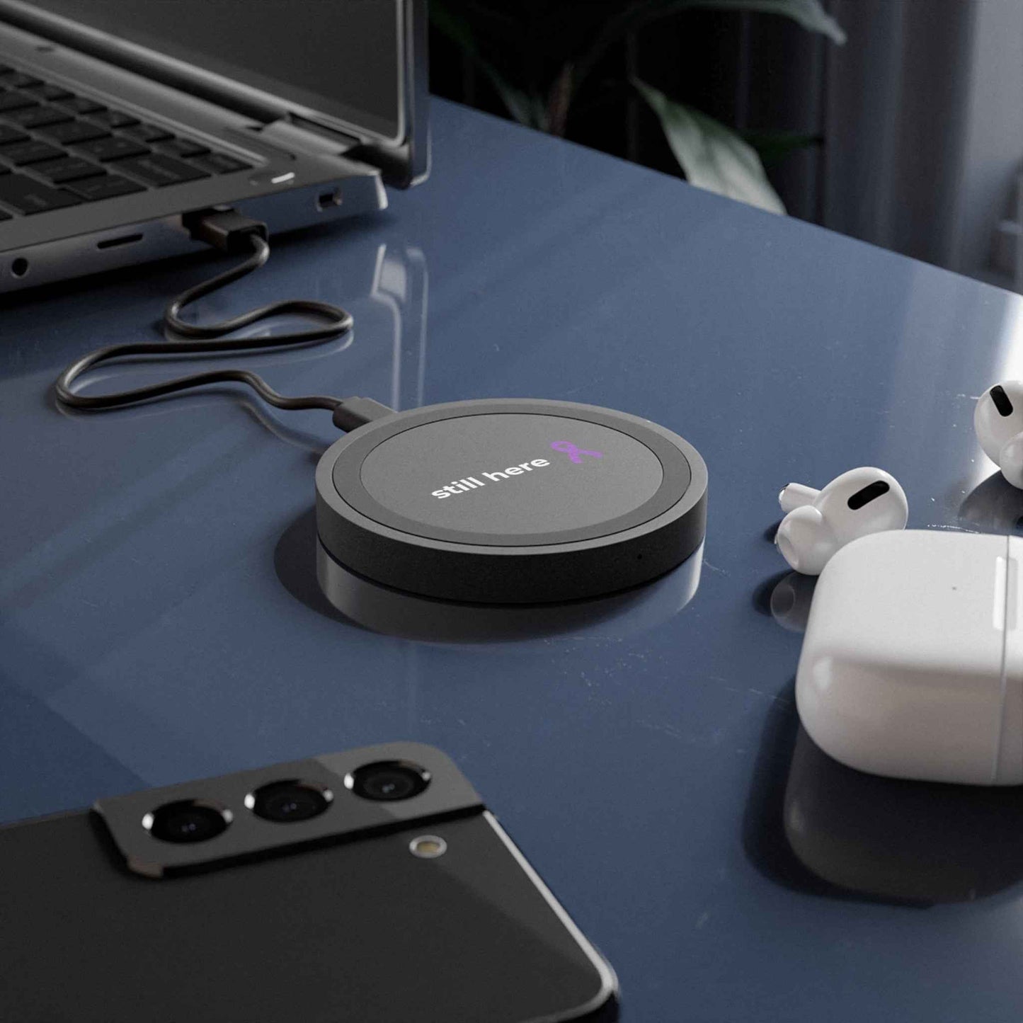 Still Here Wireless Charger | Epilepsy Awareness