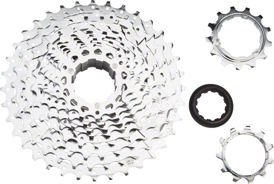 Cassette microSHIFT H10 - 10 Vitesses 11-36t Chromé