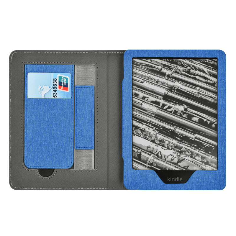 Suitable For Kindle Paper White5 Cloth Pattern Bracket Protective Cover 6.8 Inch 11th KPW5 Hand-Held Card Holder - Korvel