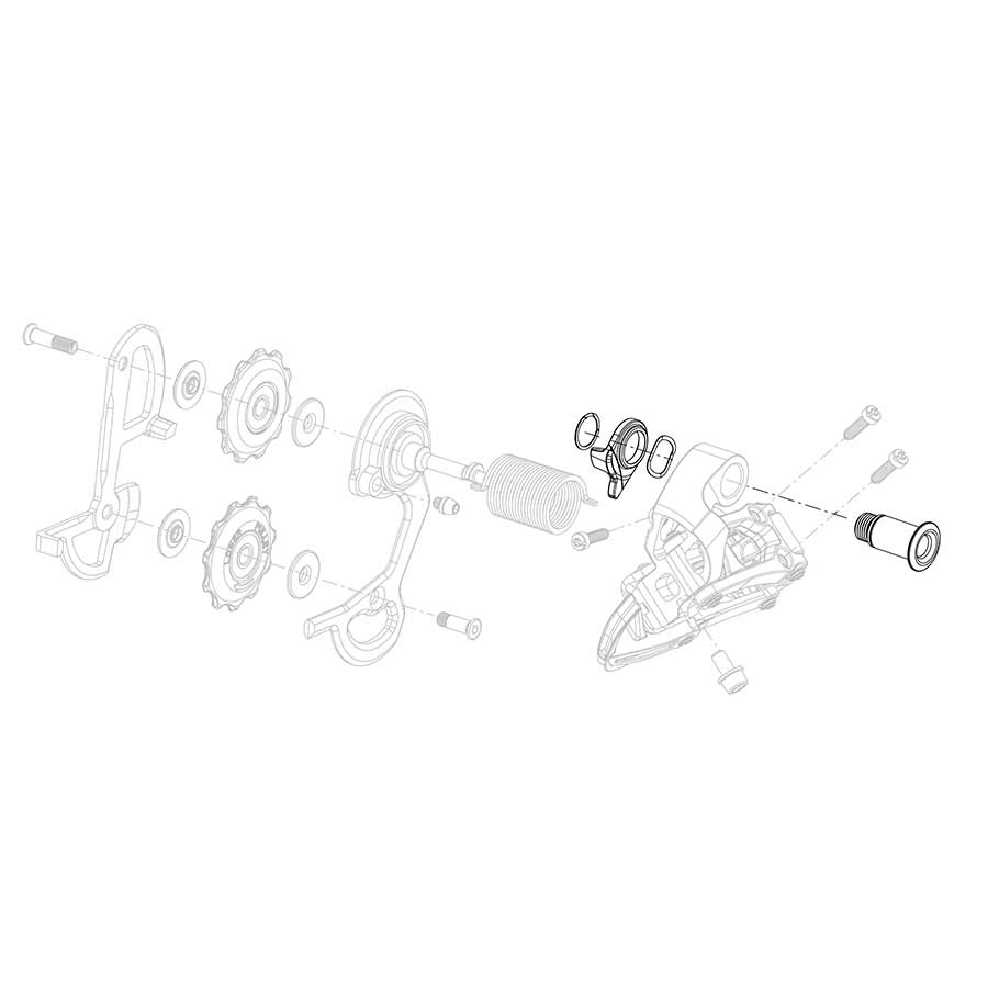 Vis de support de dérailleur arrière SRAM X.0 09