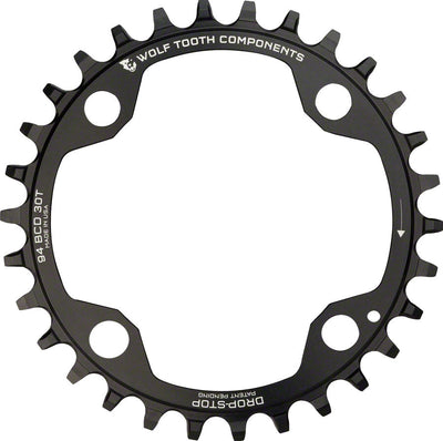 Wolf Tooth 94 BCD Chainring - 30t Drop-Stop for SRAM Cranks