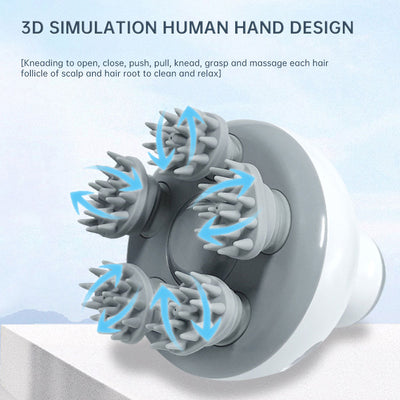 Electric Head Massager for Relaxation and Stress Relief