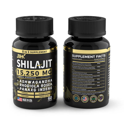 Shilajit Capsules Resin - Korvel