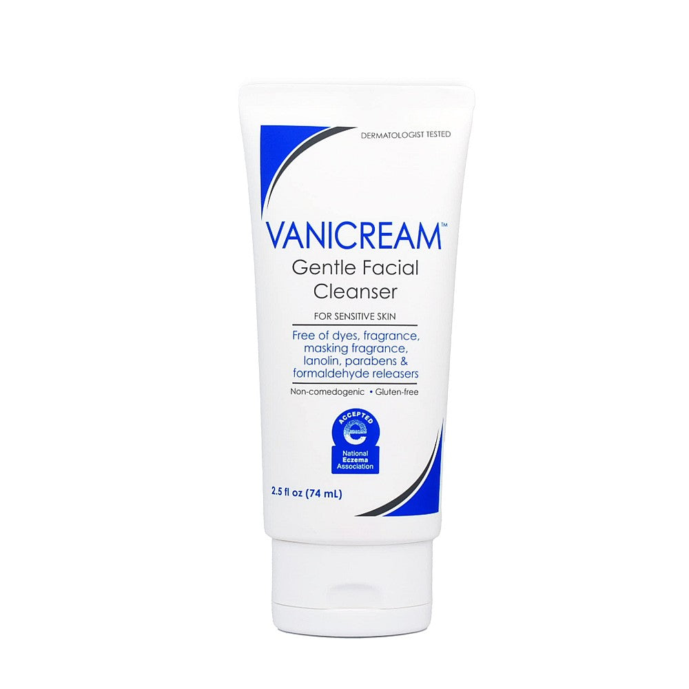 Limpiador Facial Suave Vanicream - 2.5 Fl Oz - Fórmula para Piel Sensible