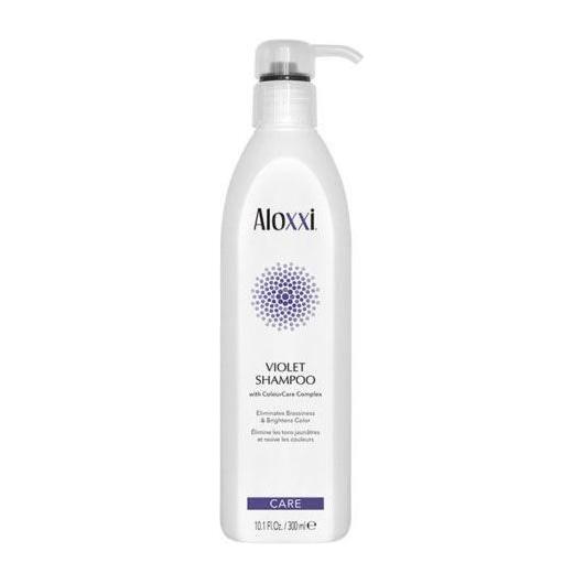 Champú Violeta Aloxxi 10.1 oz - Aclara y Refresca