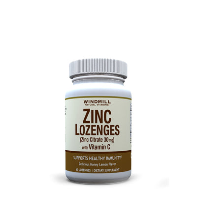 Windmill® Health Zinc Lozenges with Vitamin C & Echinacea - Cherry Flavor