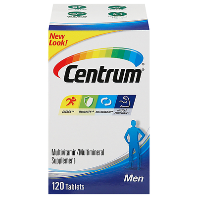 Centrum Multivitamine pour Hommes - 120 Comprimés