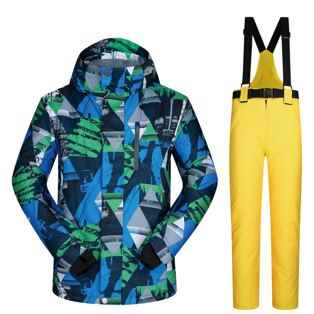 Premium Men's Snow Ski Suit - High-End Winter Outerwear