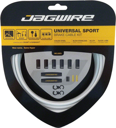 Jagwire Universal Sport Brake Cable Kit - White