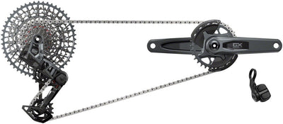 SRAM GX T-Type Eagle Transmission Groupset - 165mm Crank 32t Chainring