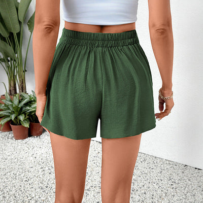 Premium High-Waisted Wide Leg Shorts for Women