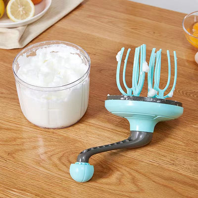 Premium Hand Operated Egg Beater for Baking