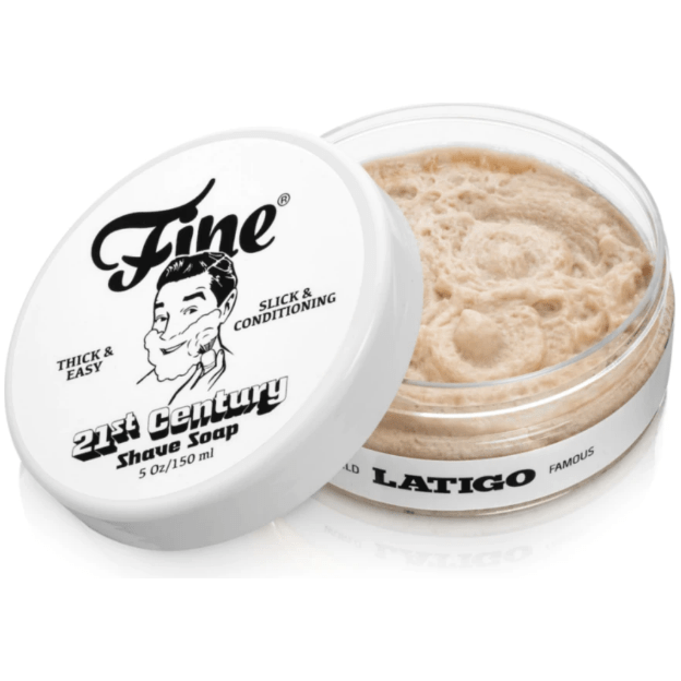 Fine Accoutrements Latigo Shaving Soap - 5 oz