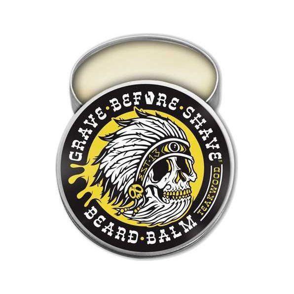 Fisticuffs Grave Before Shave Teakwood Beard Balm - 60g