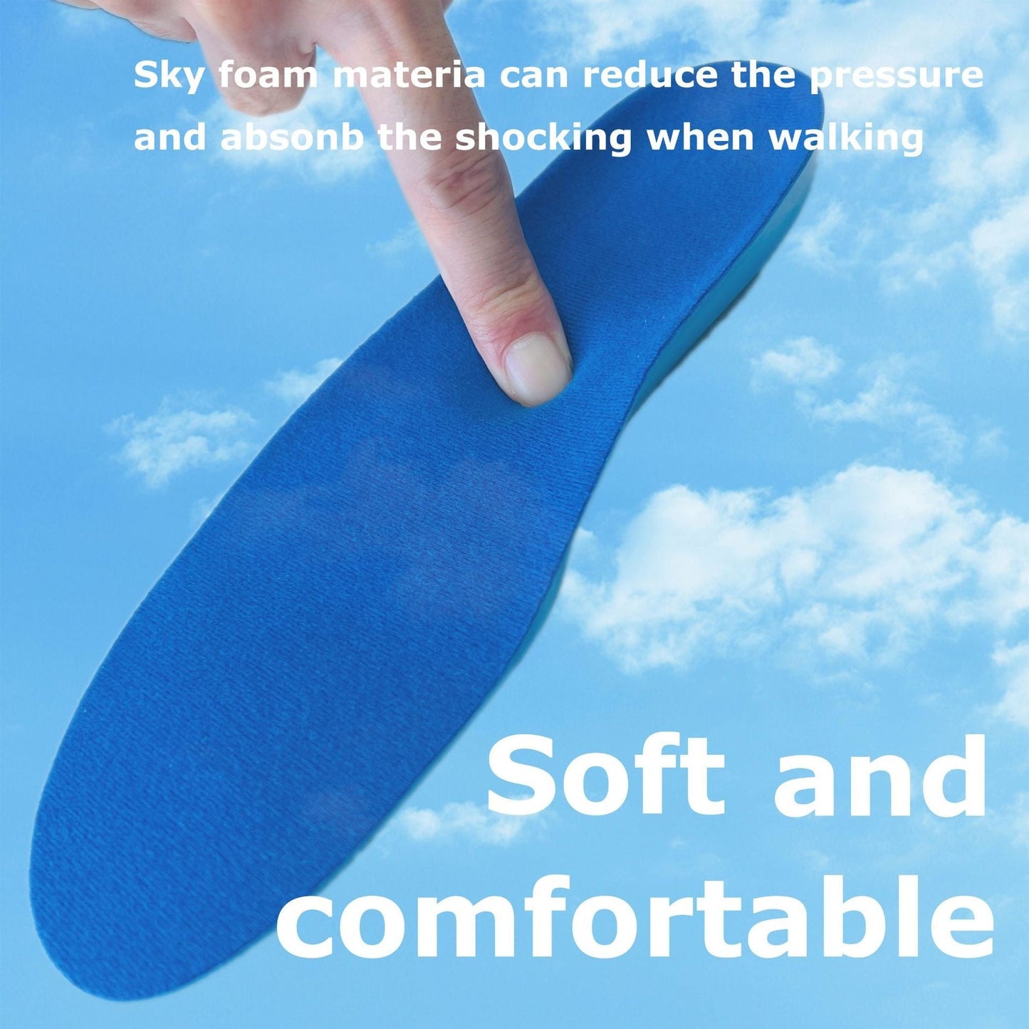 Apple Airtag Protective Case for Shoe Insoles - Blue