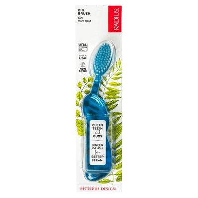 Brosse à dents originale Radius main droite - Poils souples
