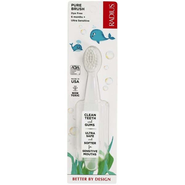 Radius Baby Toothbrush Ultra Soft for 6-18 Months