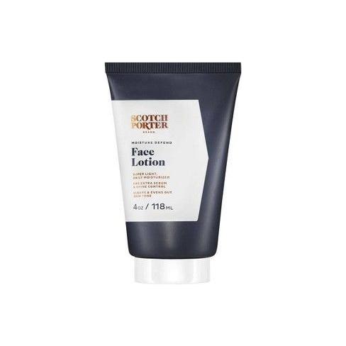 Scotch Porter Moisture Defend Face Lotion - 3.4 Oz