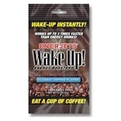 Enerjets Wake Up Energy Booster Drops - Classic Coffee Flavor (12ct)