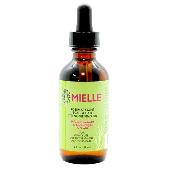 Aceite Fortalecedor para el Cuero Cabelludo y el Cabello Mielle de Romero y Menta 2 oz