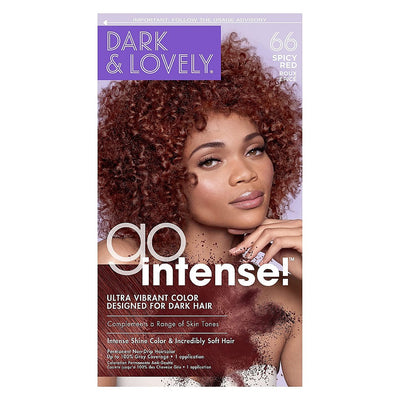 Dark and Lovely Go Intense Permanent Hair Color - Spicy Red 66