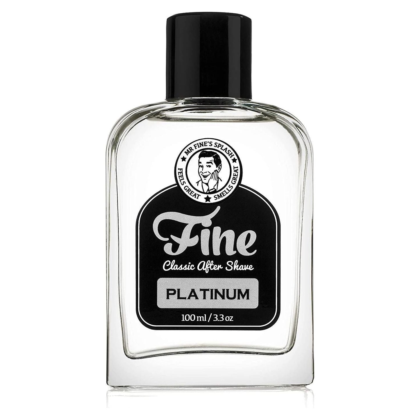 Lotion après-rasage classique Fine Platinum - 3,3 oz