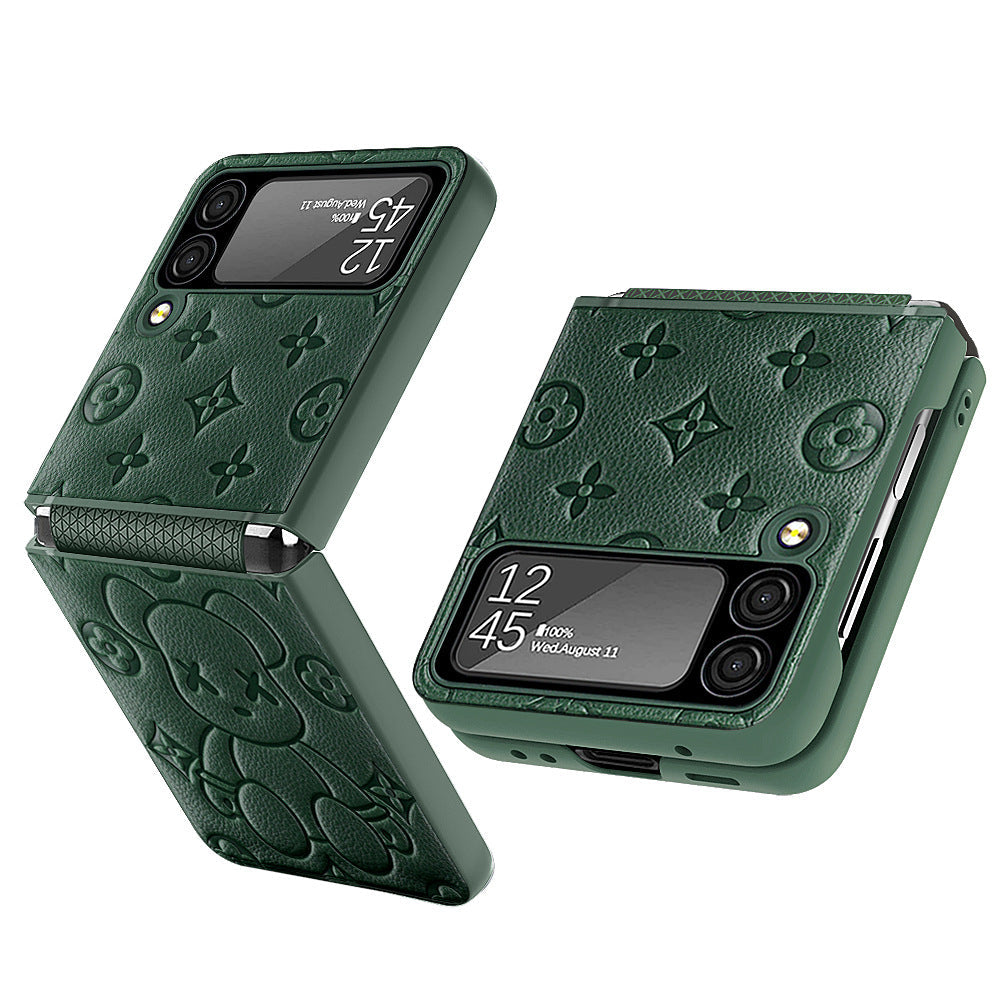 Coque en cuir premium pour Galaxy Samsung Z Flip3
