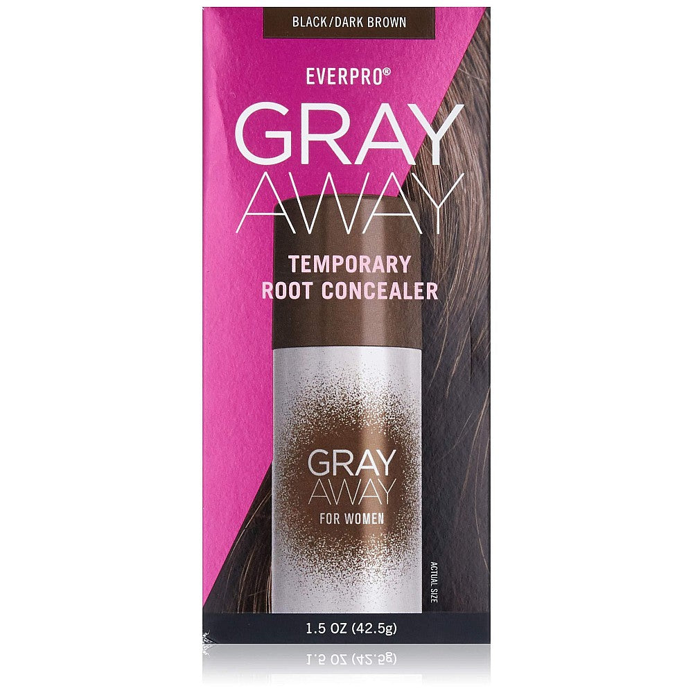 Gray Away Root Concealer - Temporary Black/Dark Brown