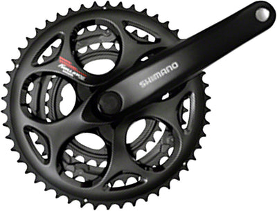 Shimano Tourney FC-A073 Crankset - 170mm 7/8-Speed Black