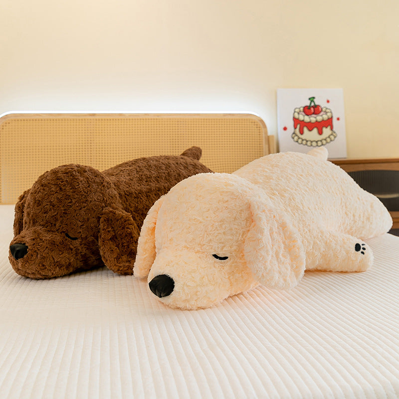 Poodle Doll Super Soft Long Pillow for Dogs