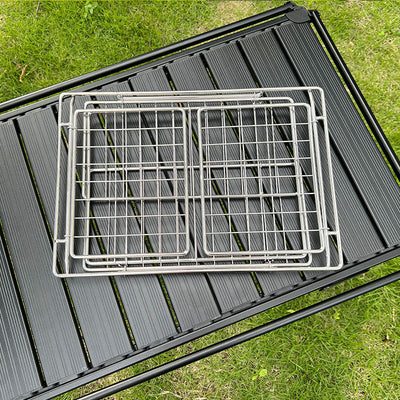 Cesta Plegable de Acero Inoxidable IGT para Almacenamiento Versátil