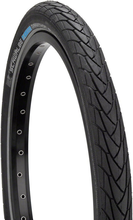 Pneu Schwalbe Marathon Plus 16 x 1.35 - Noir/Réfléchissant
