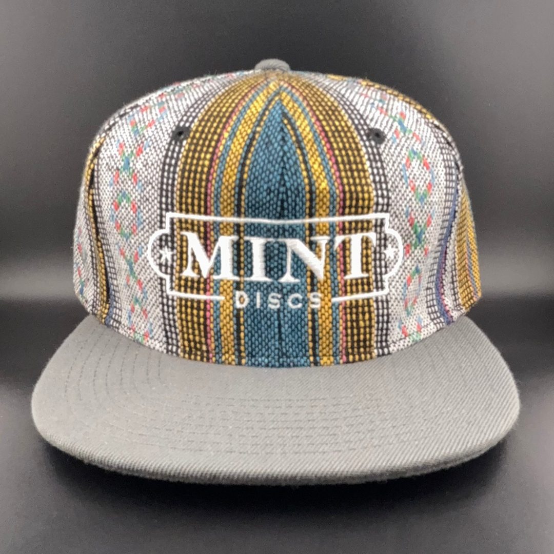 Casquette Snapback à Visière Plate Motif Aztèque - Mint Discs