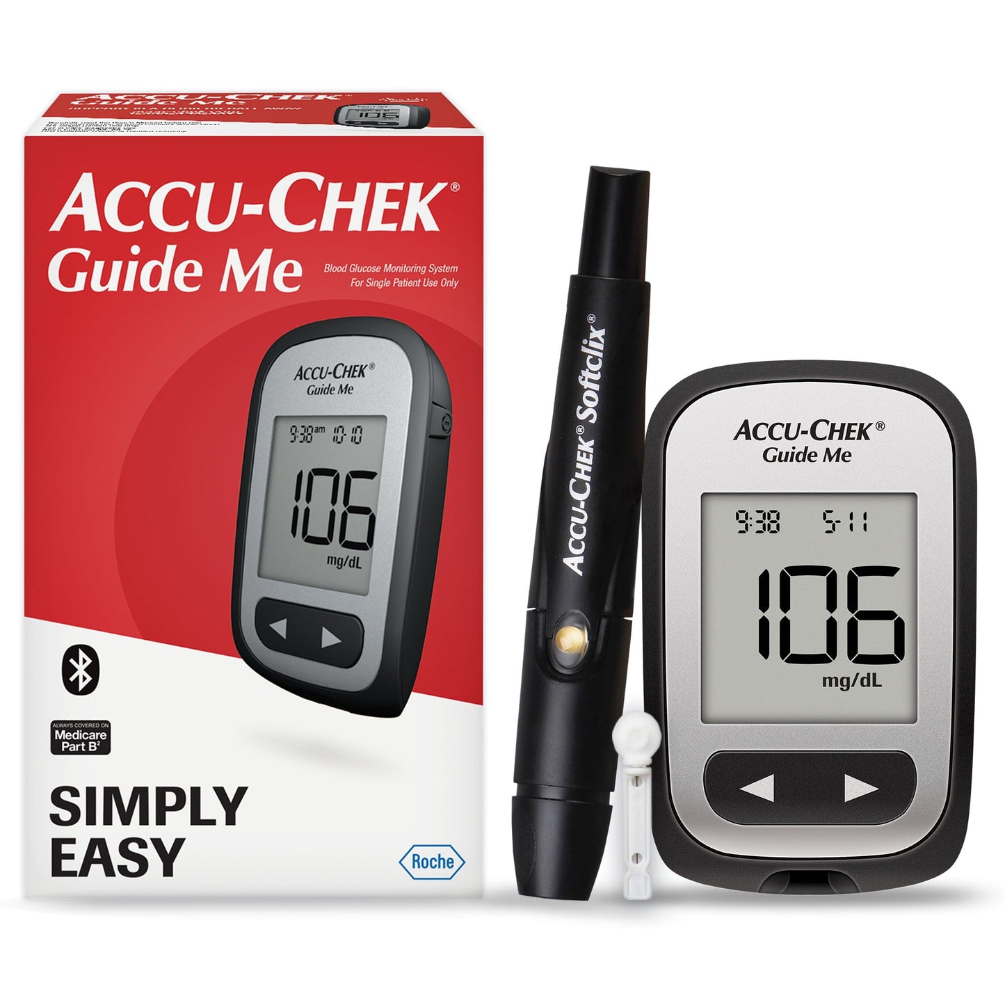 Accu-Chek Guide Me Blood Glucose Test Strips