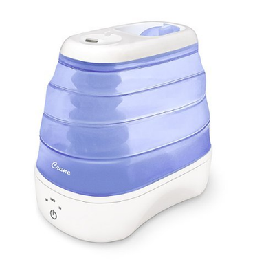 Crane Cool Mist Collapsible Humidifier - Blue and White