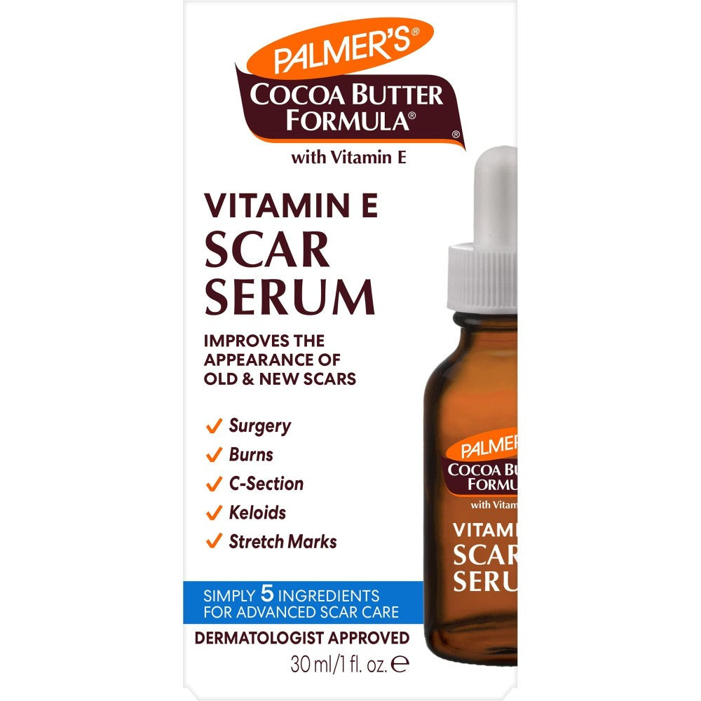 Sérum anti-cicatrices Palmer's Cocoa Butter Formula à la vitamine E, 1 oz