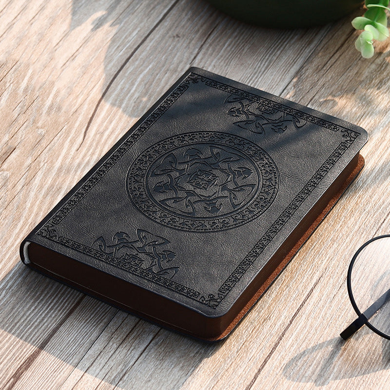 Exquisite A6 Pocket Notebook - Portable Leather Notepad