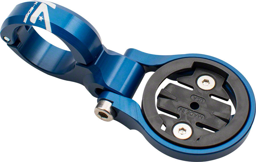 K-EDGE Garmin Sport TT/Aero Handlebar Mount - 22.2mm Blue